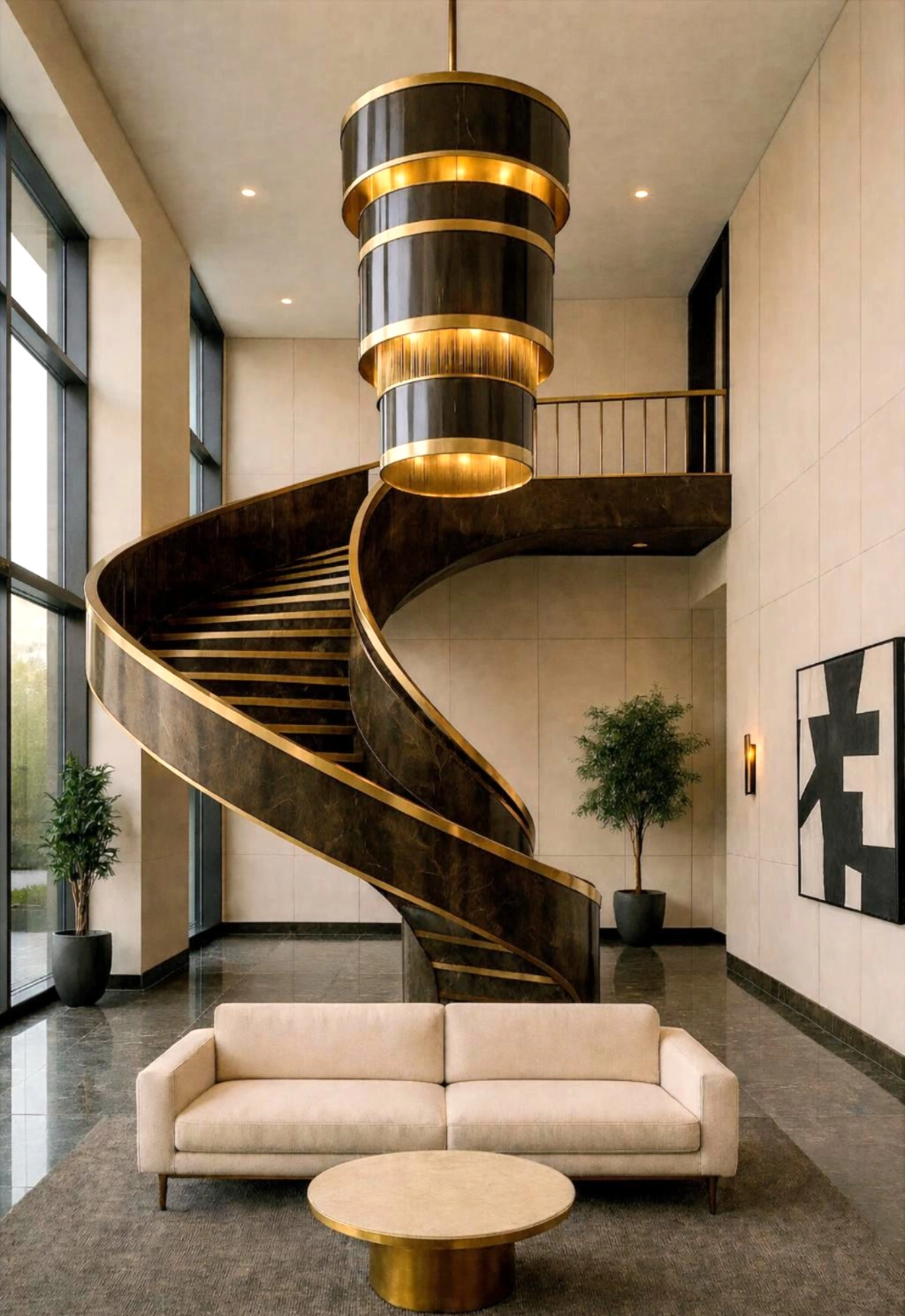 Intérieur immobilier haut de gamme — aperçu